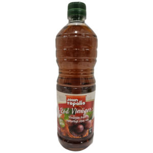 Röd Vinäger Grekisk 100% Äkta 1L 12 st