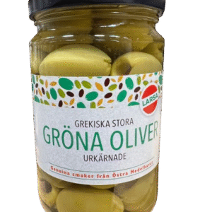 Gröna Oliver med Kärnor 720gr 12st/frp