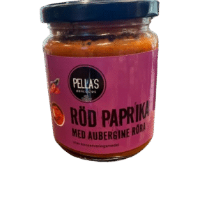 Aubergineröra med grillad paprika 6st/frp 420g